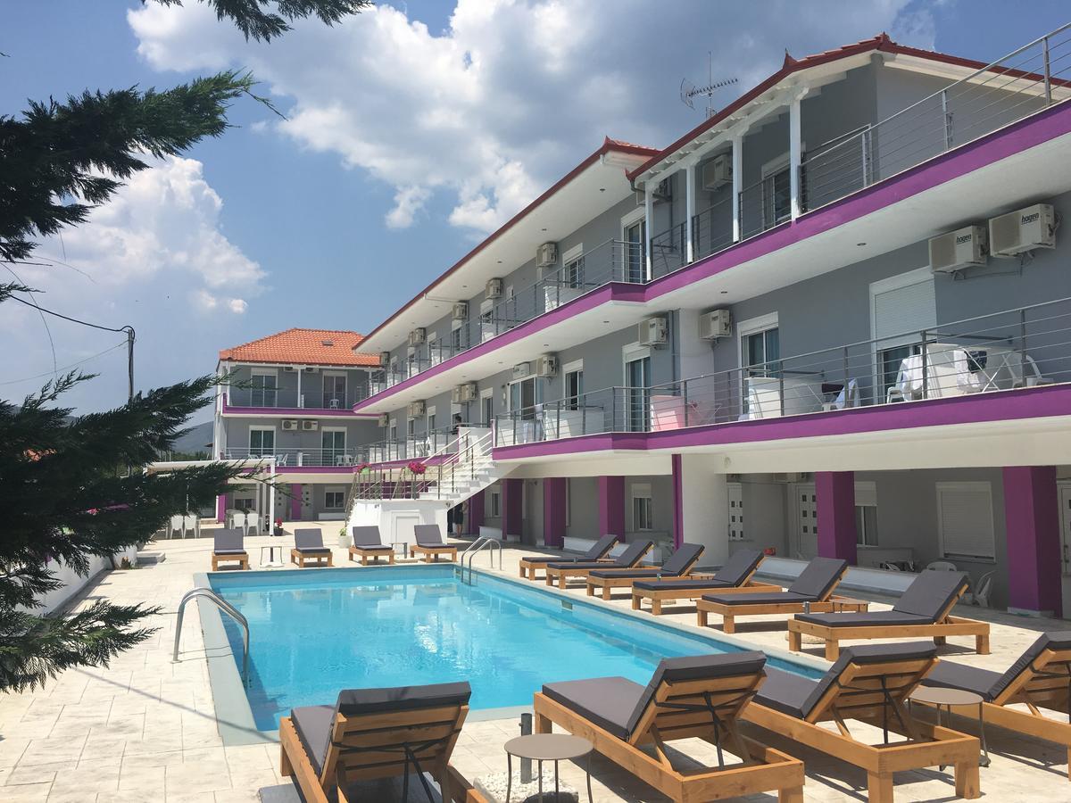 Aparthotel Philoxenia Evgenia Nea Nea Vrasna Zewnętrze zdjęcie